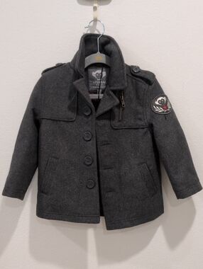 Appaman Wool-Blend Peacoat Jacket 2T